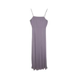 Lovely Bridesmaids LB012 Elliott Dress 6 Lilac Purple Chiffon Square Neck Maxi